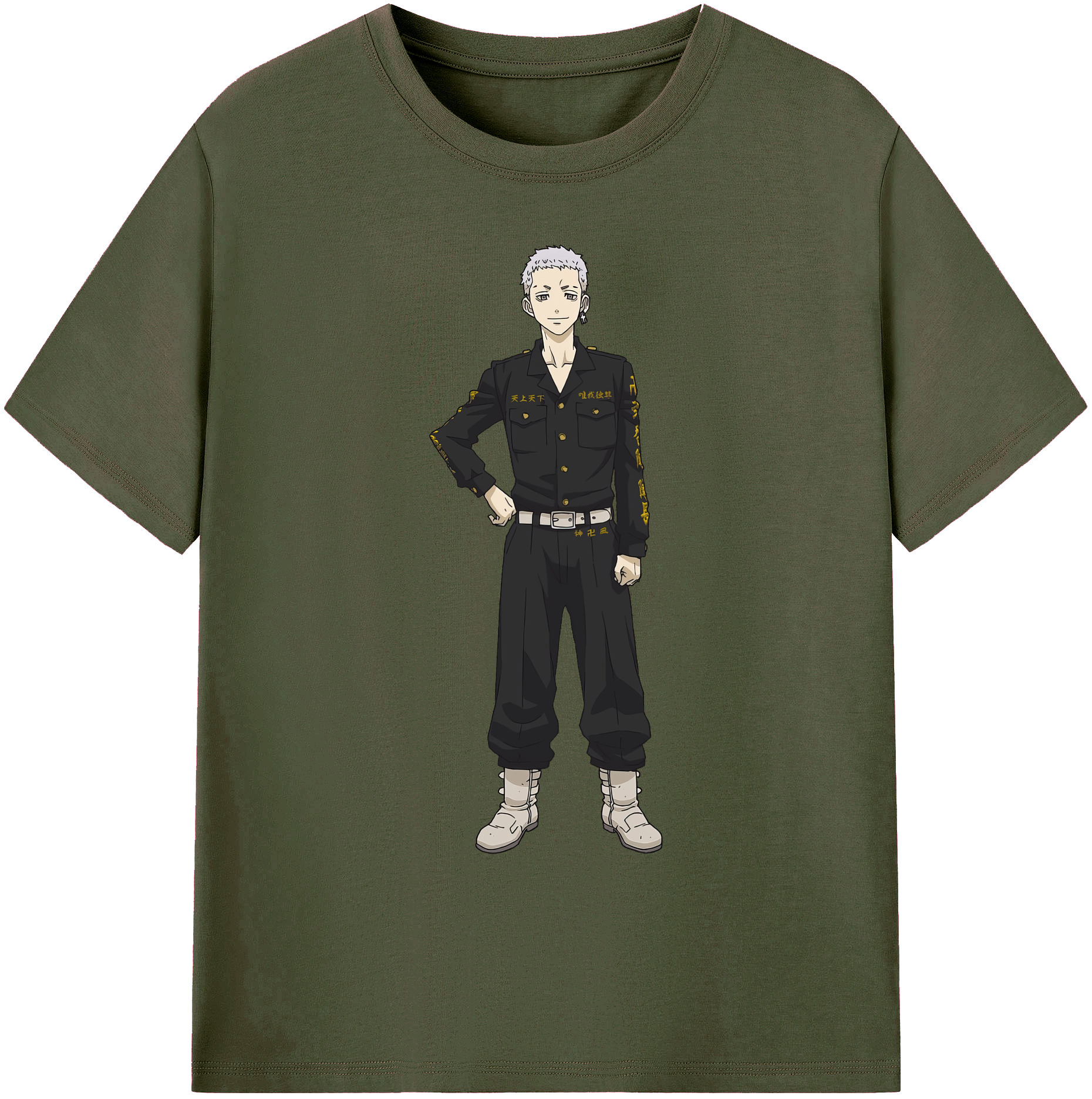 （画像用） 東京リベンジャーズ Tokyo Revengers 綿100％ メンズ半袖Tシャツ｜肌触りやわらか＆通気性